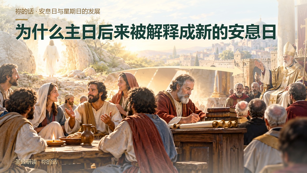 为什么主日后来被解释成新的安息日