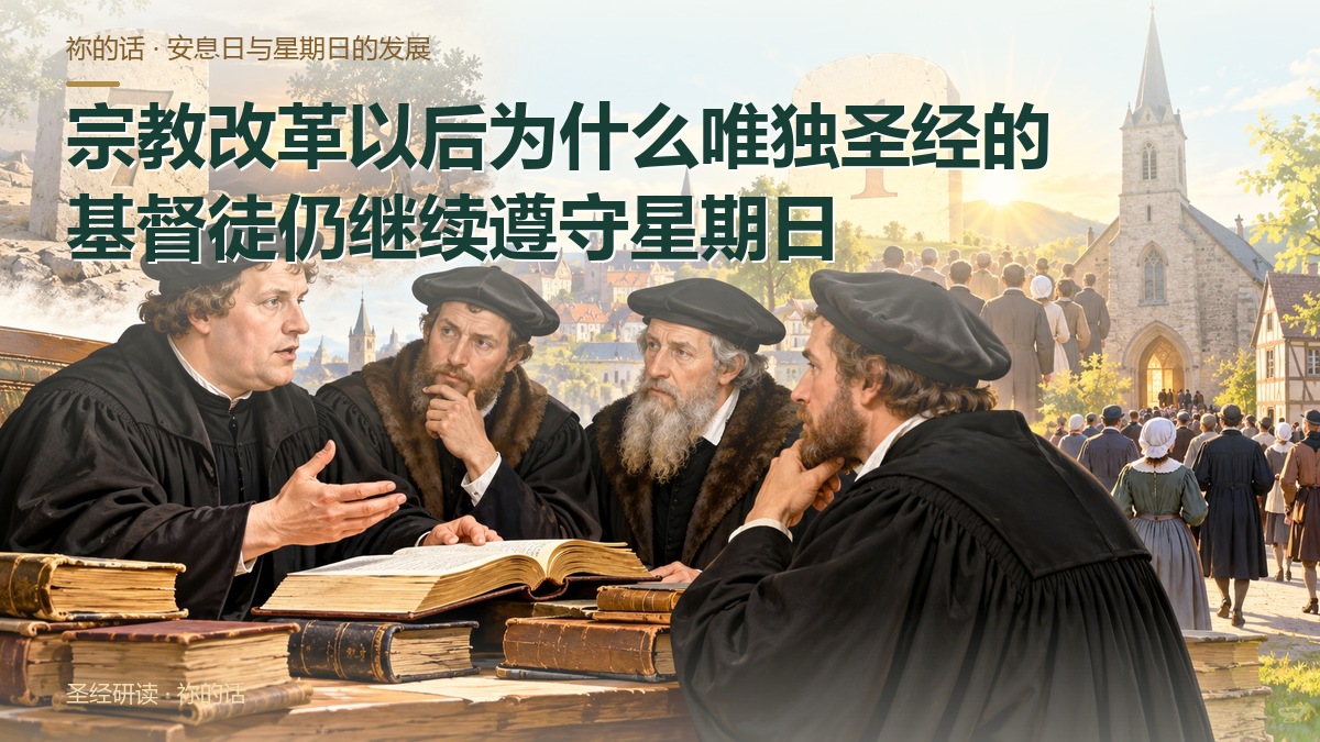 宗教改革以后为什么唯独圣经的基督徒仍继续遵守星期日