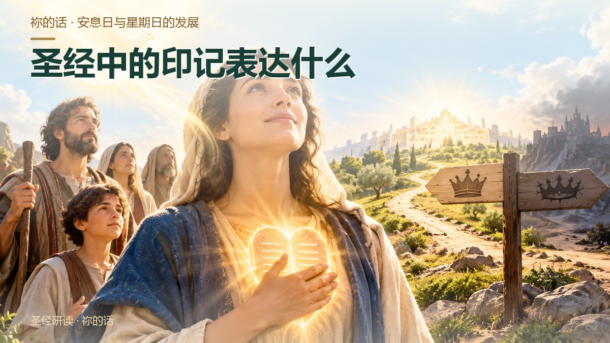 圣经中的印记表达什么